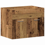 Badezimmerschrank Altholz 60 x 38,5 x 46 cm Holzwerkstoff