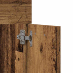 Badezimmermöbel-Set Wandmontiert 4 pcs Altholz Holzwerkstoff