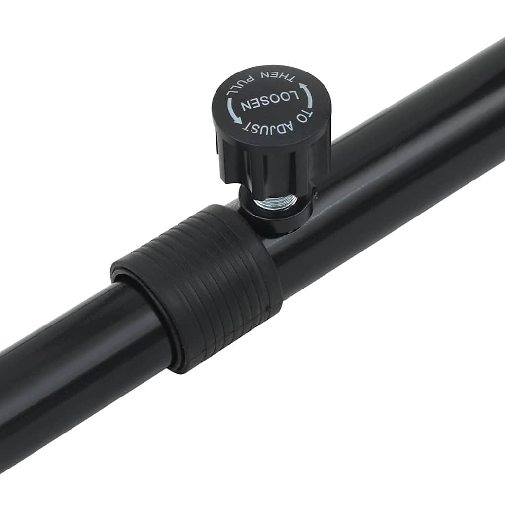 Dip-Stange Schwarz 116 x 66 x 74,5 cm Pulverbeschichteter Stahl