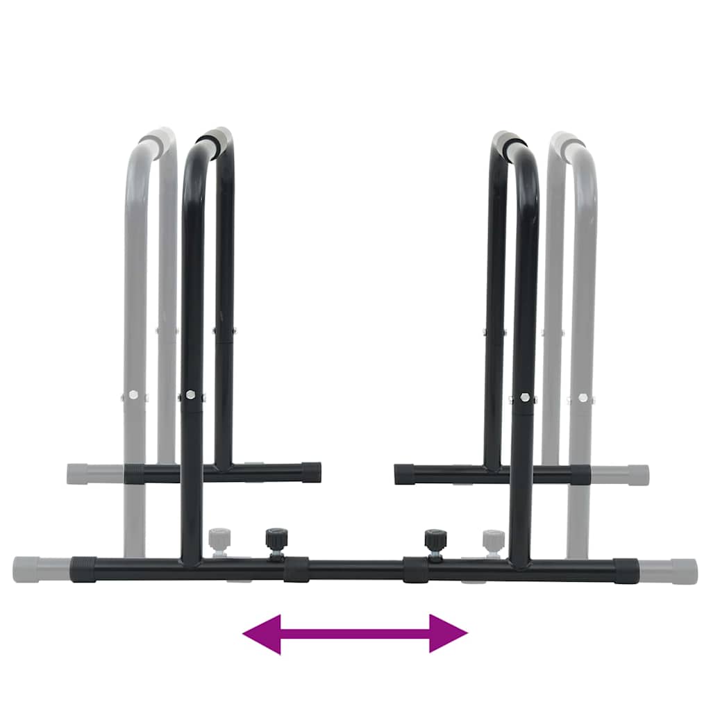 Dip-Stange Schwarz 116 x 66 x 74,5 cm Pulverbeschichteter Stahl