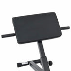 Hyperextensionsbank Schwarz 100,5 x 70 x 78 cm