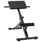 Hyperextensionsbank Schwarz 100,5 x 70 x 78 cm