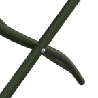 Gartenklappstuhl 2 pcs Grün 42 x 52 x 82 cm