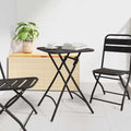 Bistrotisch Anthrazit 55 x 55 x 72,5 cm