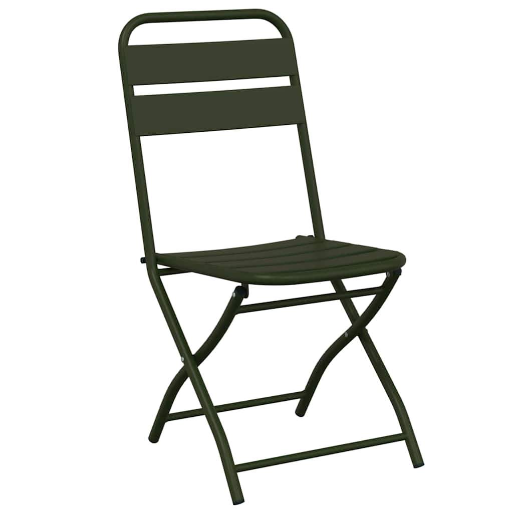Bistrogarnitur 3 pcs Grün Stahl
