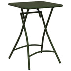 Bistrogarnitur 3 pcs Grün Stahl
