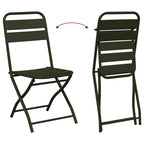 Bistrogarnitur 3 pcs Grün Stahl