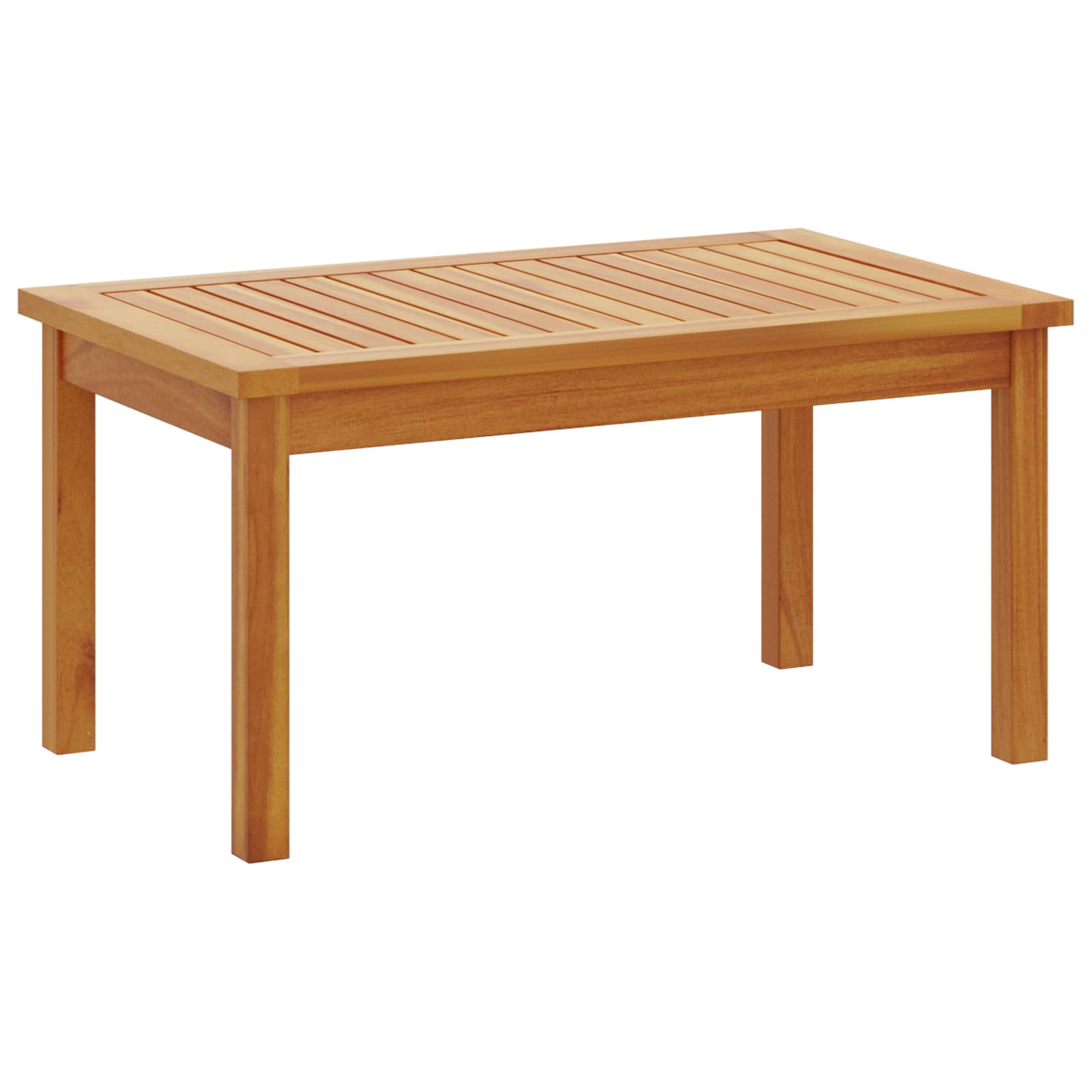 Gartensofa-set mit Kissen 2 pcs Cremeweiß Massivholz Akazie
