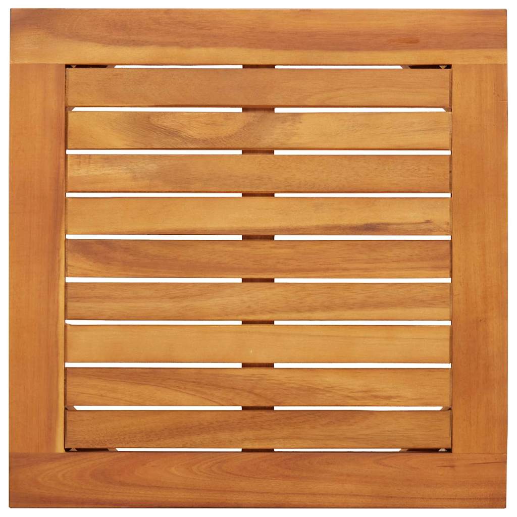 Gartensofa-set 3 pcs Anthrazit Massivholz Akazie