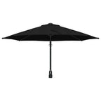 Garten-Sonnenschirm Schwarz 248 x 248 x 148 cm