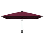 Garten-Sonnenschirm Bordeauxrot 248,5 x 247,5 x 160 cm