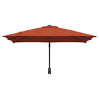 Garten-Sonnenschirm Terrakotta 248,5 x 247,5 x 160 cm