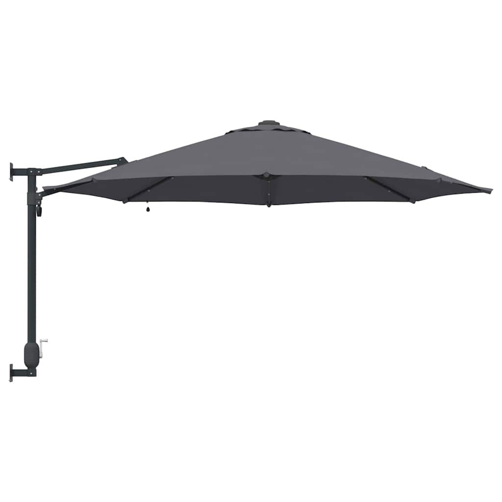 Garten-Sonnenschirm Anthrazit 248 x 248 x 148 cm