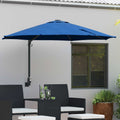 Garten-Sonnenschirm Azurblau 248 x 248 x 148 cm