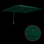 Garten-Sonnenschirm Grün 248,5 x 247,5 x 160 cm