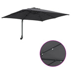 Garten-Sonnenschirm Anthrazit 248,5 x 247,5 x 160 cm