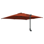Garten-Sonnenschirm Terrakotta 248,5 x 247,5 x 160 cm