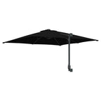 Garten-Sonnenschirm Schwarz 248,5 x 247,5 x 160 cm