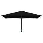 Garten-Sonnenschirm Schwarz 248,5 x 247,5 x 160 cm