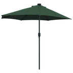 Garten-Sonnenschirm Grün 294 x 150 x 223 cm Polyester und Stahl