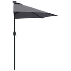Garten-Sonnenschirm Anthrazit 294 x 150 x 224 cm