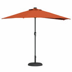 Garten-Sonnenschirm Terrakotta 294 x 150 x 224 cm