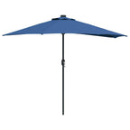 Garten-Sonnenschirm Azurblau 294 x 150 x 224 cm