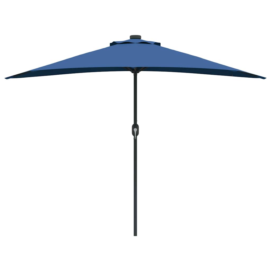 Garten-Sonnenschirm Azurblau 294 x 150 x 224 cm
