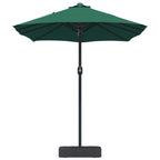 Garten-Sonnenschirm Grün 385 x 209 x 244 cm Polyester