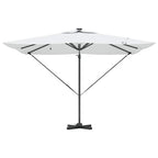 Sonnenschirm Sand 286 x 284 x 270 cm Aluminium und Polyester