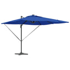 Sonnenschirm mit LED-Lichtleisten Azure Blau 286 x 284 x 270 cm