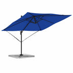Roma Parasol Blau 286 x 284 x 265 cm Aluminium und Polyester