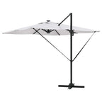Roma Parasol Beige 286 x 284 x 270 cm Aluminium und Polyester