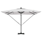 Roma Parasol Beige 286 x 284 x 270 cm Aluminium und Polyester