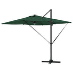 Roma Parasol Grün 286 x 284 x 270 cm Aluminium und Polyester