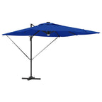 Roma Parasol Blau 286 x 284 x 270 cm Aluminium und Polyester