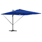 Roma Parasol Blau 286 x 284 x 270 cm Aluminium und Polyester