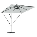 Sonnenschirm Sand 249 x 249 x 250 cm Polyester und Aluminium