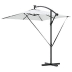 Sonnenschirm Sand 249 x 249 x 250 cm Polyester und Aluminium