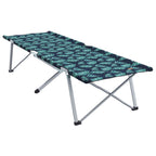 Klapp Schlafbett fürs Camping Blatt Wald 194 x 62,5 x 42,5 cm