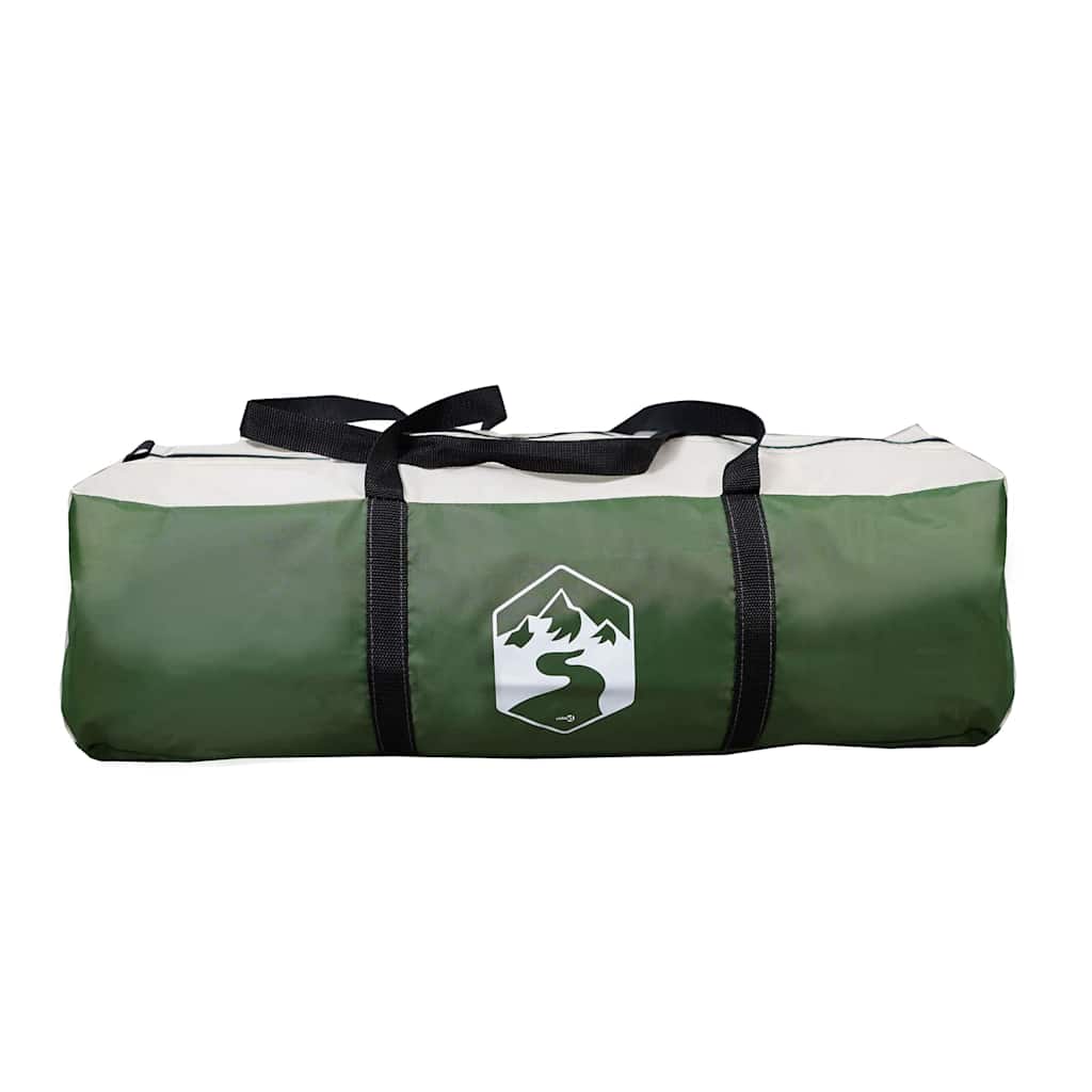 Tunnelzelt für 8 Personen mit Dach Grün 710 x 460 x 245 cm