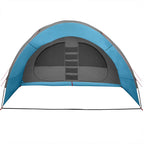 Tunnelzelt für 8 Personen mit Dach Blau 710 x 460 x 245 cm