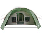 Tunnelzelt für 6 Personen Grün und Weiß 890 x 470 x 220 cm