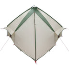 Teepee Zelt für 10 Personen Grün und Weiß 567 x 470 x 242 cm