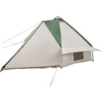 Teepee Zelt für 8 Personen Grün und Weiß 490 x 410 x 210 cm