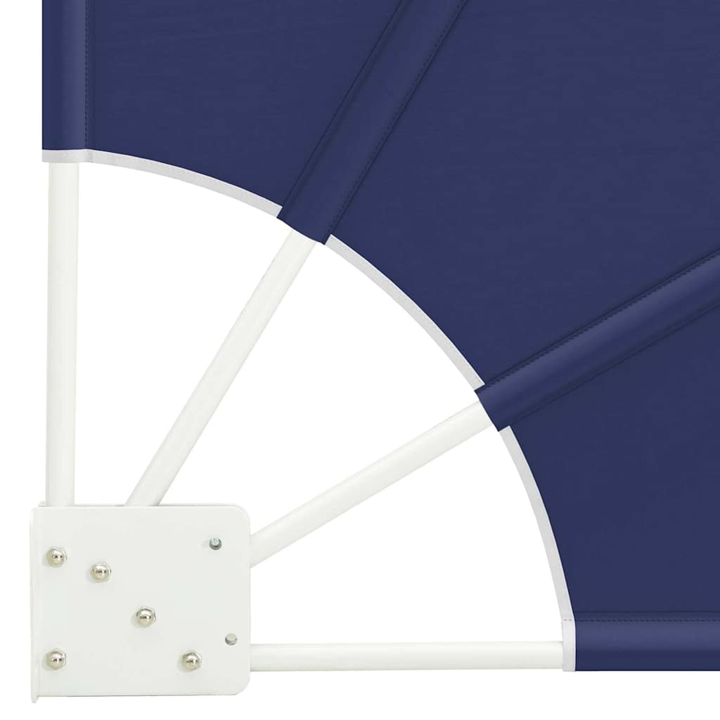 Balkon Sichtschutz Marineblau 140 x 140 cm Polyester
