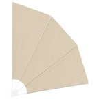 Balkon Sichtschutz Beige 140 x 140 cm Polyester