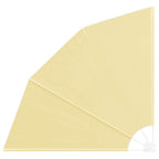 Balkon Sichtschutz Sand 140 x 140 cm Polyester
