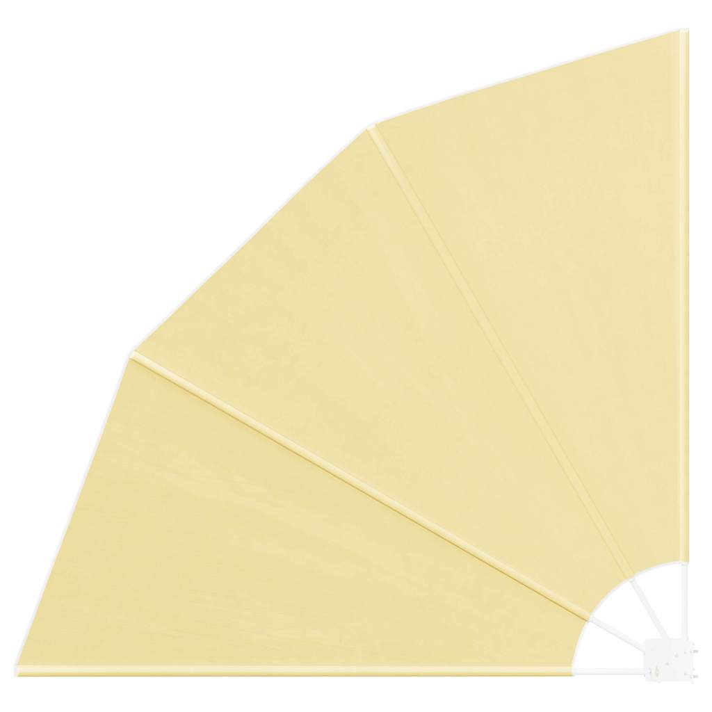 Balkon Sichtschutz Sand 140 x 140 cm Polyester