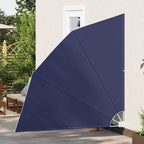 Balkon Sichtschutz Marineblau 210 x 210 cm Polyester